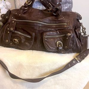 Brown excellent condition Junior Drake Handbag